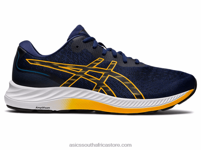 Men Asics Gel-Excite 9 LH4X01041 Deep Ocean/Amber