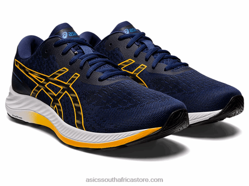 Men Asics Gel-Excite 9 LH4X01041 Deep Ocean/Amber