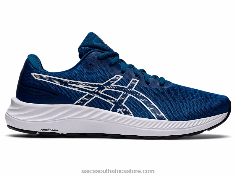 Men Asics Gel-Excite 9 LH4X01307 Lake Drive/White