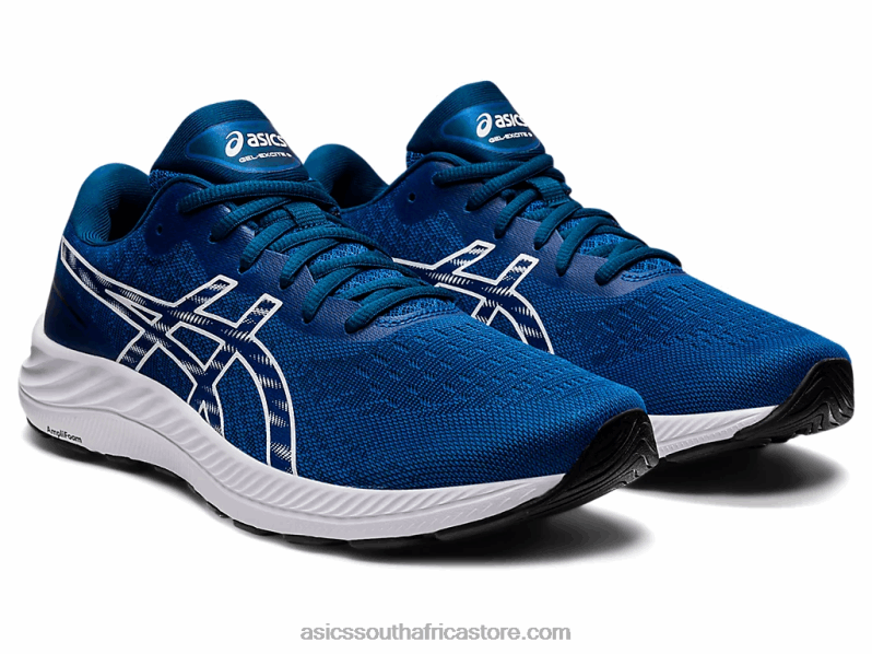 Men Asics Gel-Excite 9 LH4X01307 Lake Drive/White
