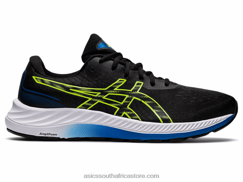 Men Asics Gel-Excite 9 LH4X01319 Black/Hazard Green