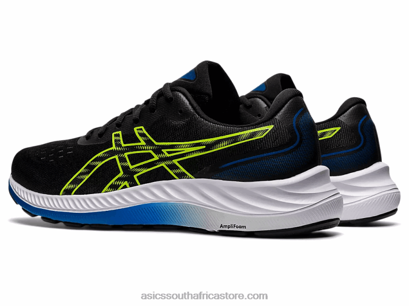 Men Asics Gel-Excite 9 LH4X01319 Black/Hazard Green