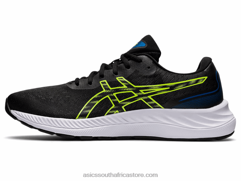 Men Asics Gel-Excite 9 LH4X01319 Black/Hazard Green