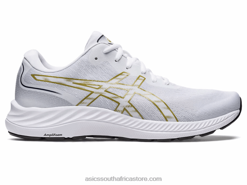 Men Asics Gel-Excite 9 LH4X0414 White/Olive Oil
