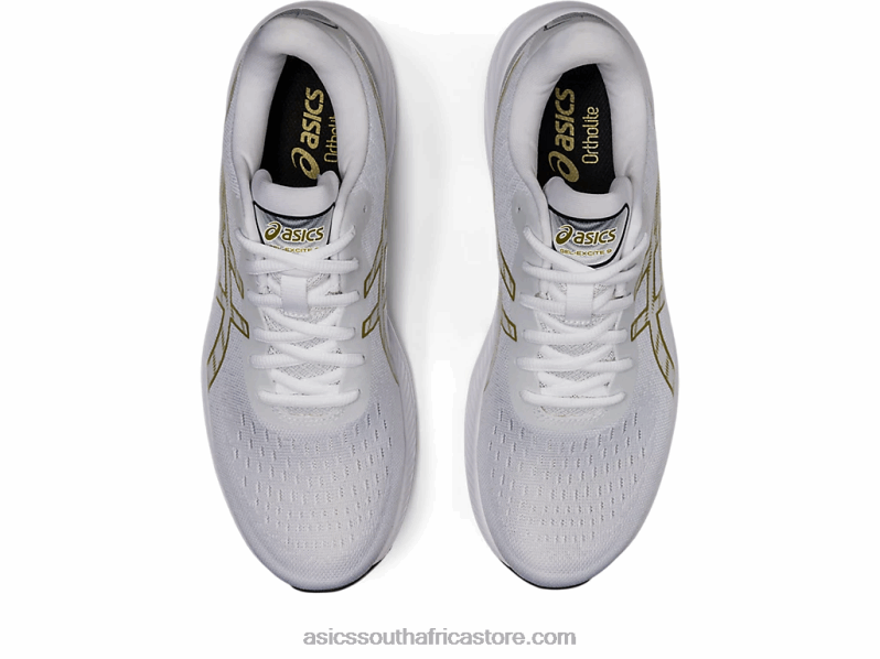 Men Asics Gel-Excite 9 LH4X0414 White/Olive Oil