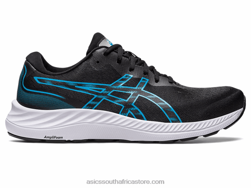 Men Asics Gel-Excite 9 LH4X0428 Black/Island Blue