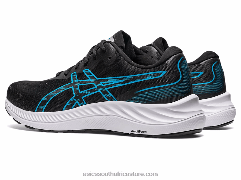 Men Asics Gel-Excite 9 LH4X0428 Black/Island Blue