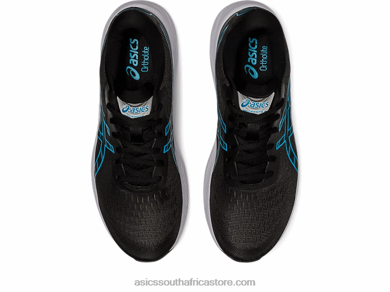 Men Asics Gel-Excite 9 LH4X0428 Black/Island Blue
