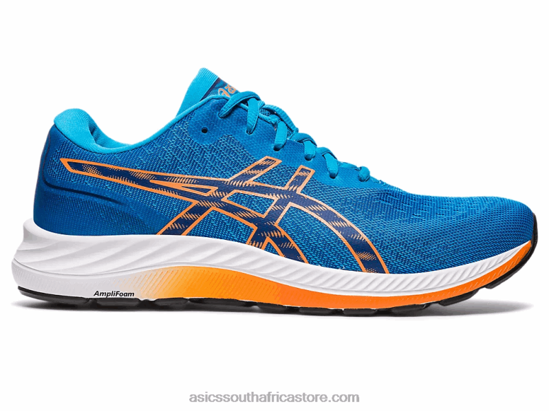 Men Asics Gel-Excite 9 LH4X0456 Island Blue/Sun Peach