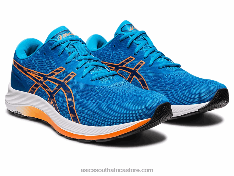 Men Asics Gel-Excite 9 LH4X0456 Island Blue/Sun Peach
