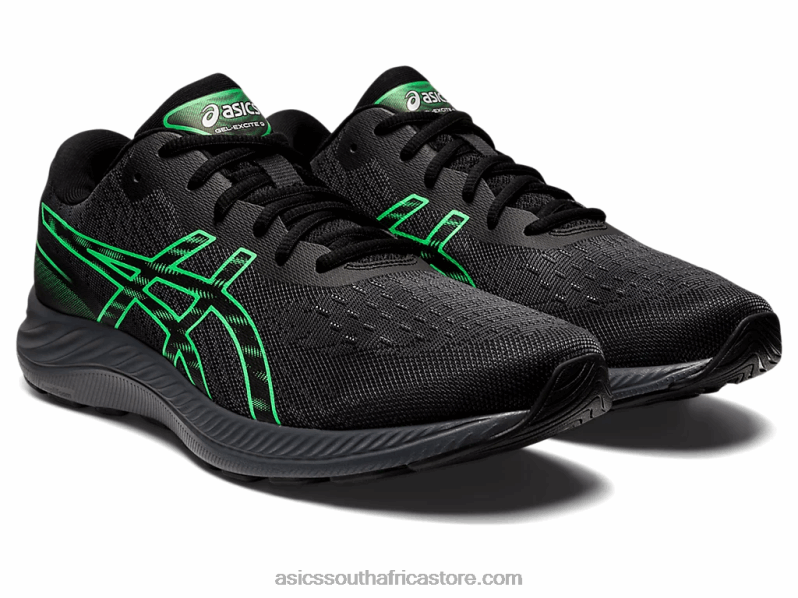 Men Asics Gel-Excite 9 LH4X0723 Black/New Leaf