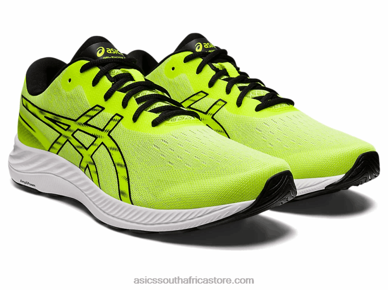 Men Asics Gel-Excite 9 LH4X0942 Safety Yellow/Black