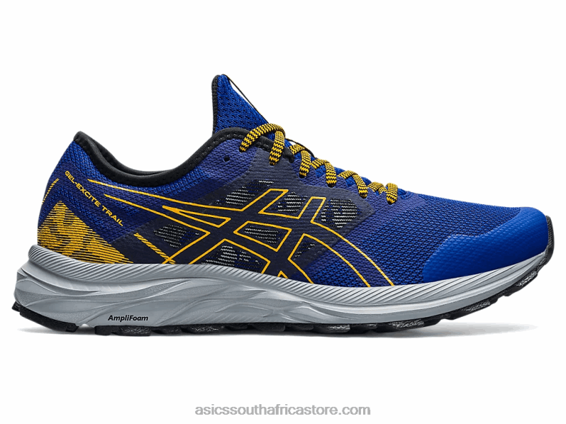 Men Asics Gel-Excite Trail LH4X01722 Monaco Blue/Sunflower