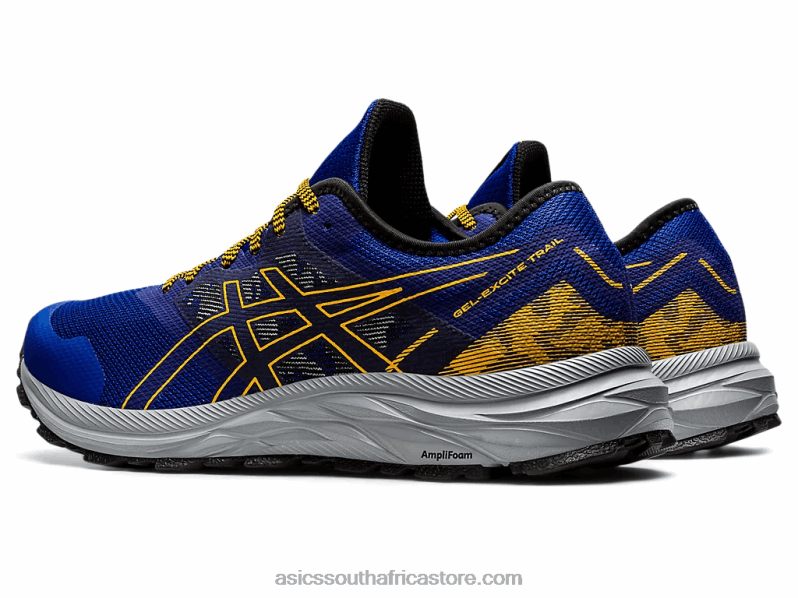 Men Asics Gel-Excite Trail LH4X01722 Monaco Blue/Sunflower