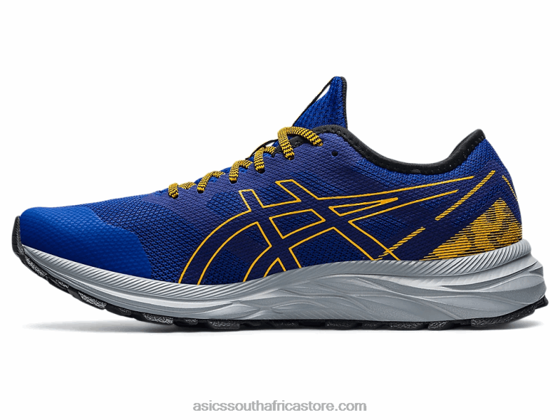 Men Asics Gel-Excite Trail LH4X01722 Monaco Blue/Sunflower