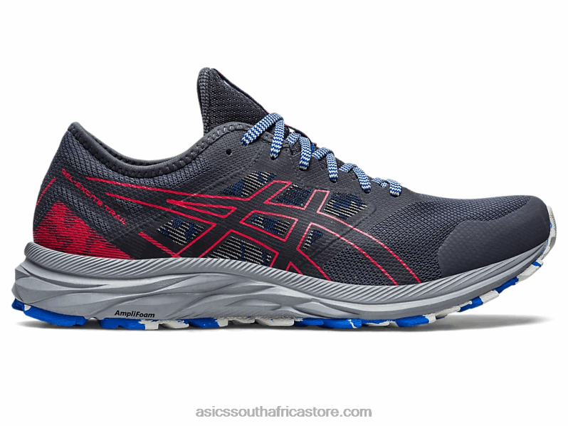Men Asics Gel-Excite Trail LH4X0357 Carrier Grey/Electric Red