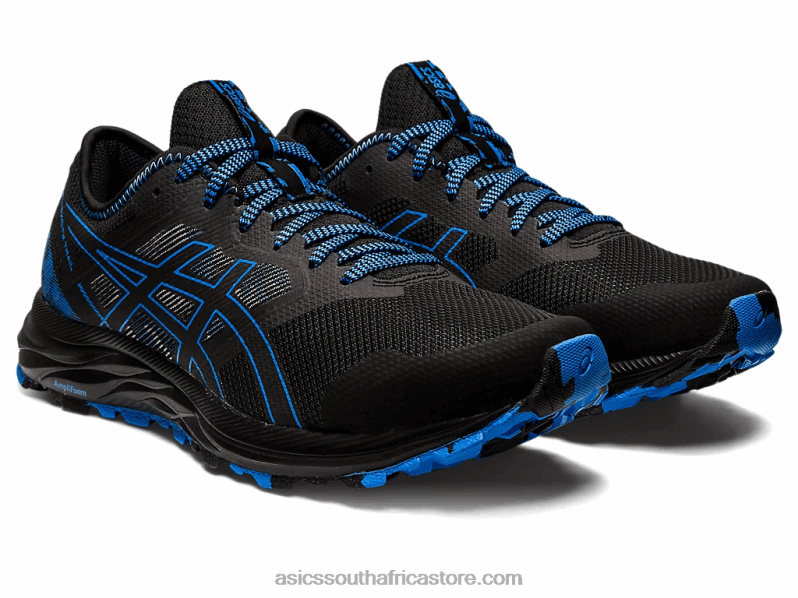 Men Asics Gel-Excite Trail LH4X0904 Black/Blue Coast