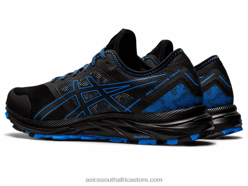 Men Asics Gel-Excite Trail LH4X0904 Black/Blue Coast
