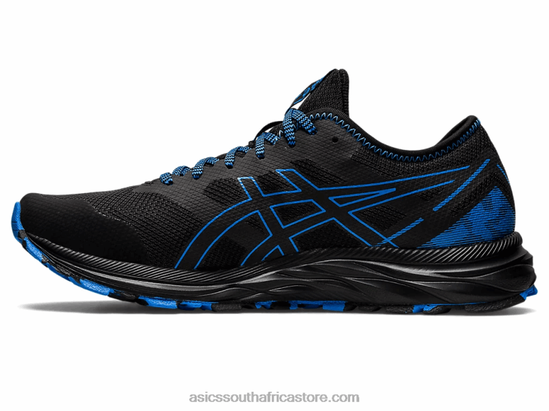 Men Asics Gel-Excite Trail LH4X0904 Black/Blue Coast