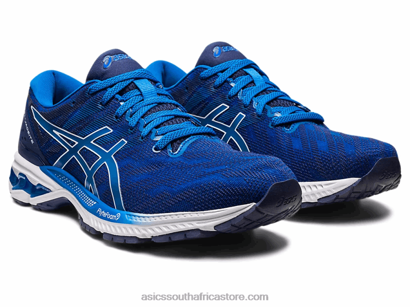 Men Asics Gel-Jadeite LH4X0372 Deep Ocean/White