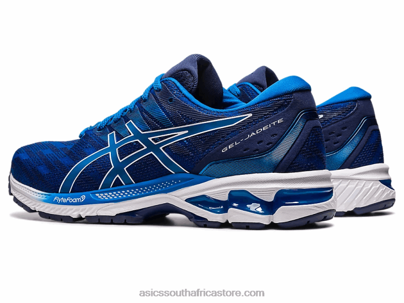 Men Asics Gel-Jadeite LH4X0372 Deep Ocean/White