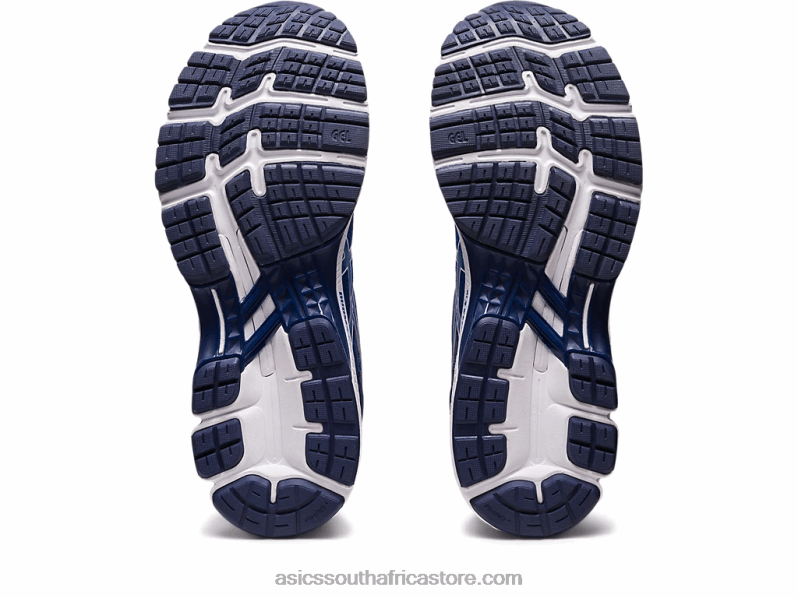 Men Asics Gel-Jadeite LH4X0372 Deep Ocean/White