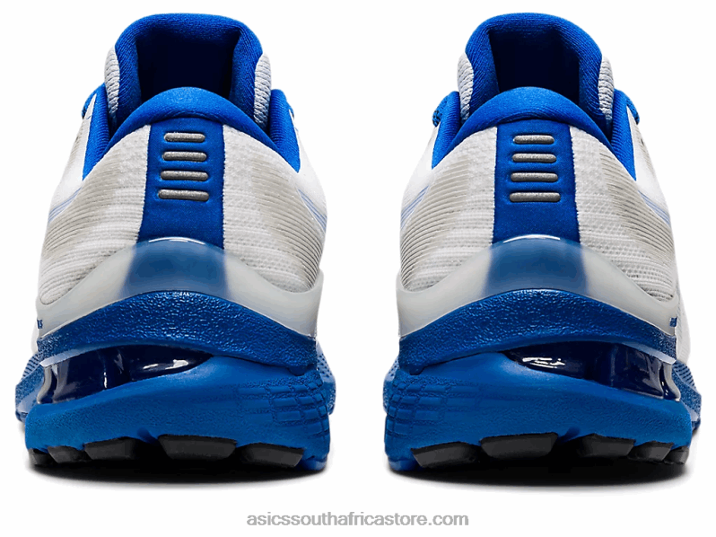 Men Asics Gel-Kayano 28 LH4X01199 White/Tuna Blue