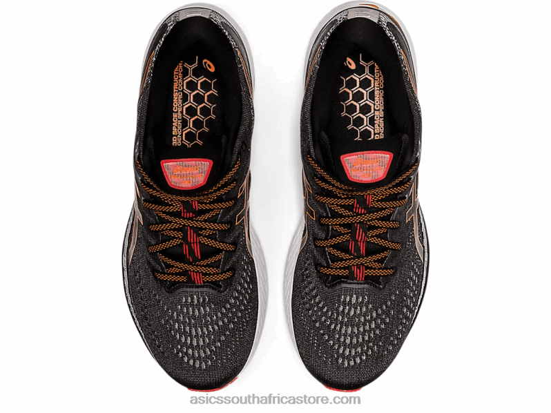 Men Asics Gel-Kayano 28 LH4X01546 Black/Clay Grey