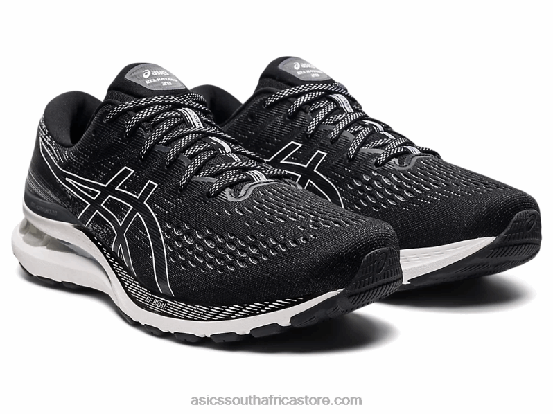 Men Asics Gel-Kayano 28 LH4X01879 Black/White