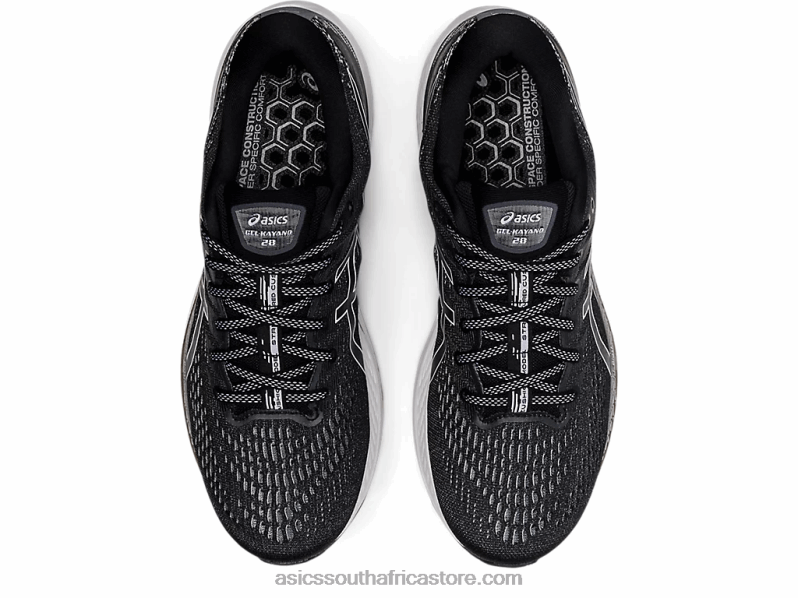 Men Asics Gel-Kayano 28 LH4X01879 Black/White