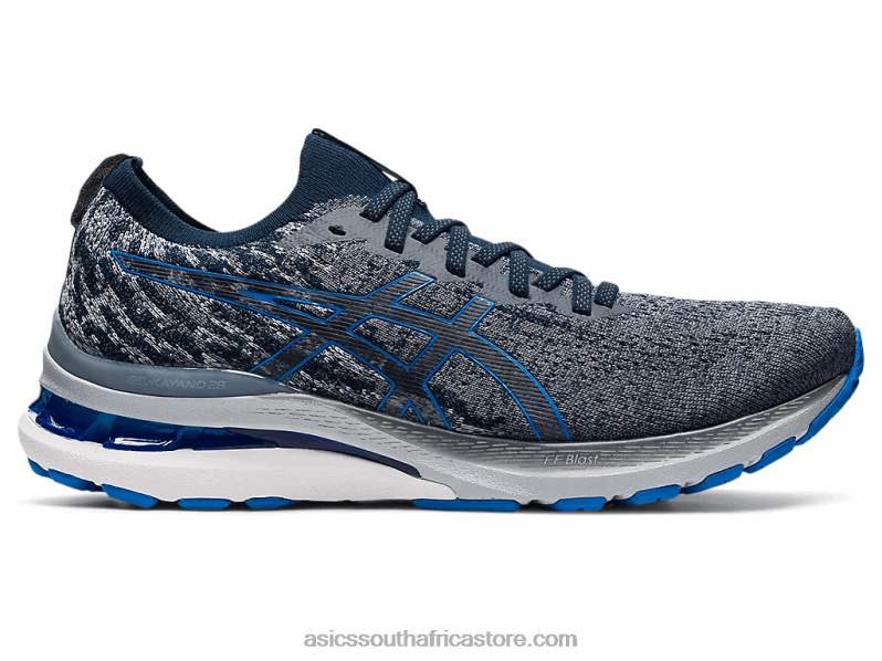 Men Asics Gel-Kayano 28 Mk LH4X01642 Carrier Grey/Electric Blue