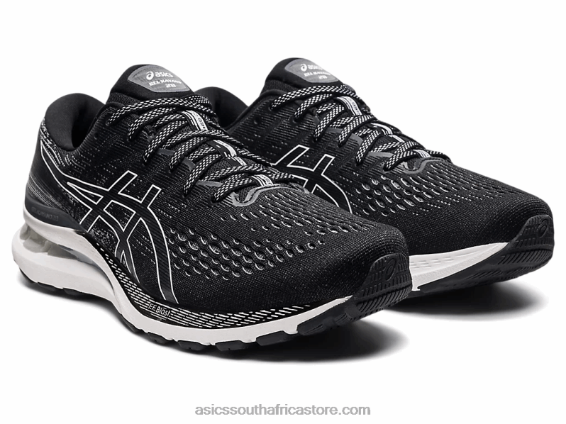 Men Asics Gel-Kayano 28 Wide LH4X01871 Black/White
