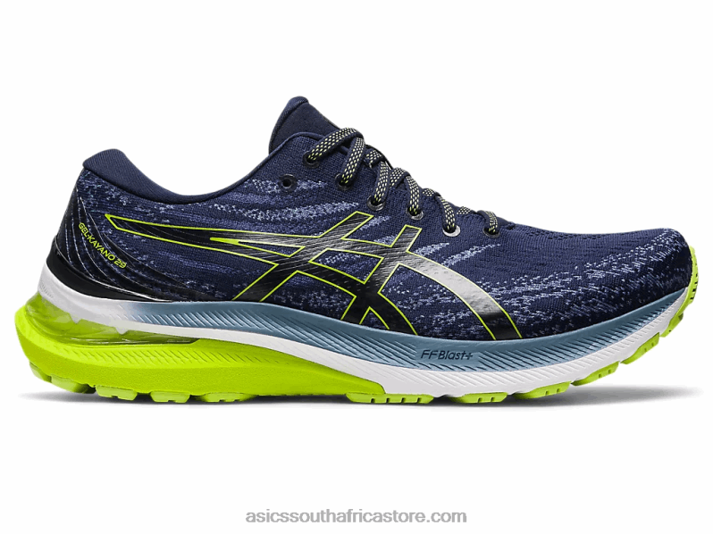 Men Asics Gel-Kayano 29 LH4X0159 Midnight/Lime Zest