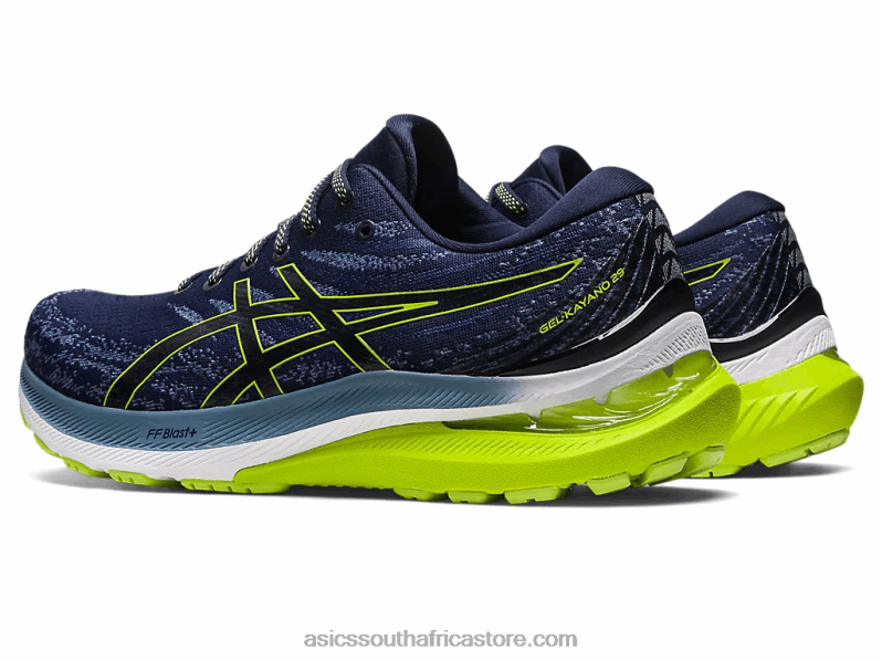 Men Asics Gel-Kayano 29 LH4X0159 Midnight/Lime Zest