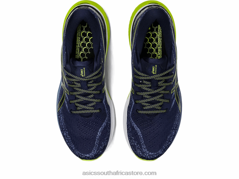 Men Asics Gel-Kayano 29 LH4X0159 Midnight/Lime Zest