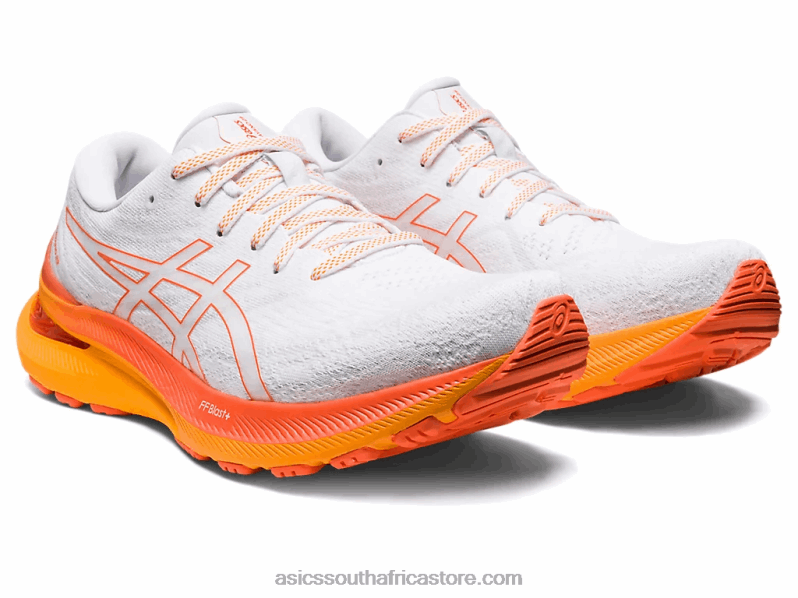Men Asics Gel-Kayano 29 LH4X0330 White/Nova Orange
