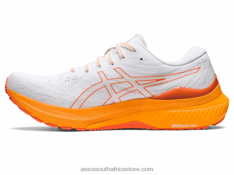 Men Asics Gel-Kayano 29 LH4X0330 White/Nova Orange