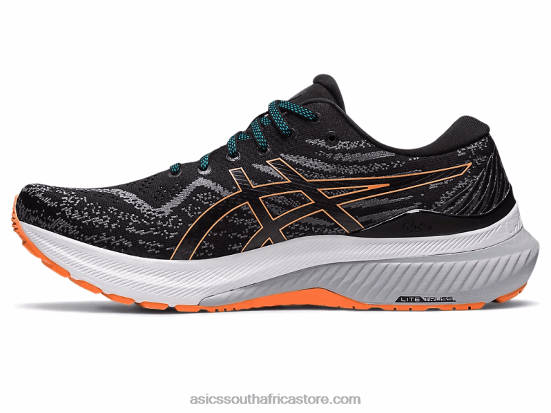 Men Asics Gel-Kayano 29 LH4X0397 Black/Sun Peach