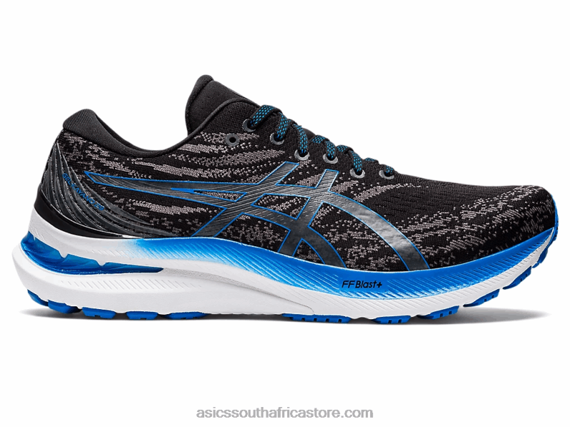 Men Asics Gel-Kayano 29 LH4X0930 Black/Electric Blue