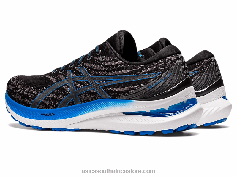 Men Asics Gel-Kayano 29 LH4X0930 Black/Electric Blue