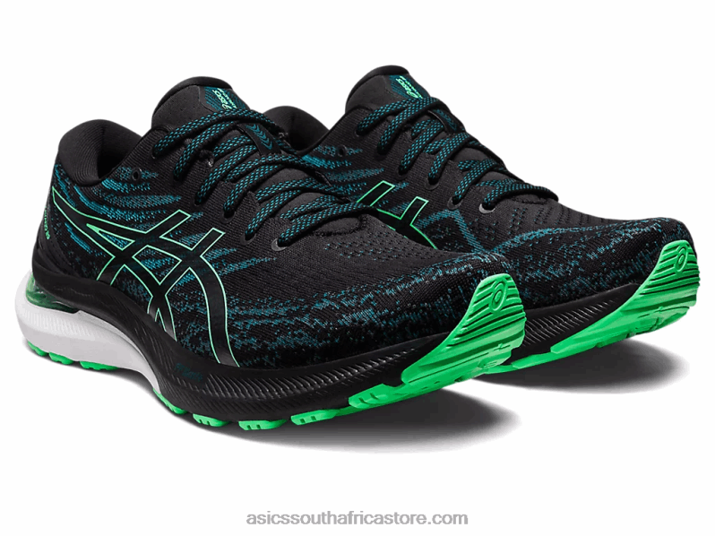 Men Asics Gel-Kayano 29 LH4X0982 Black/New Leaf