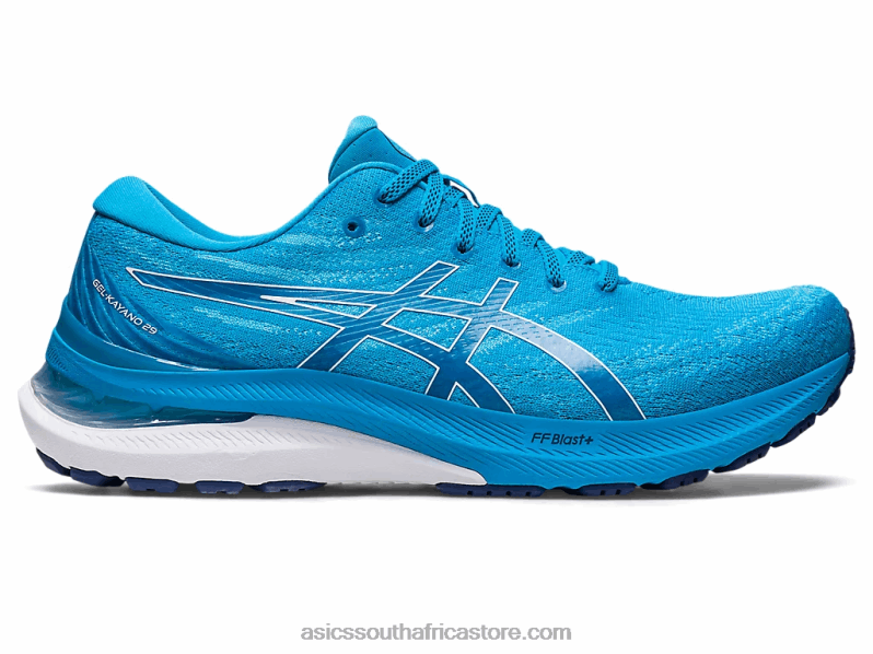 Men Asics Gel-Kayano 29 Wide LH4X0400 Island Blue/White