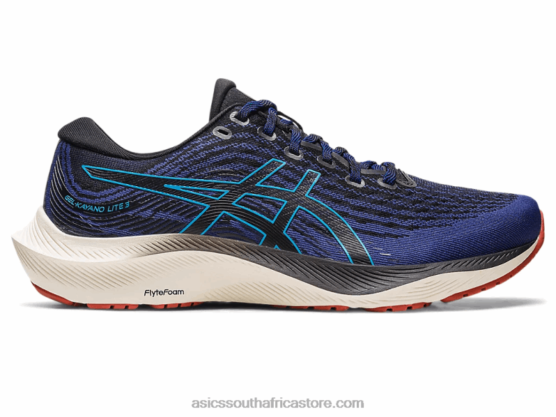Men Asics Gel-Kayano Lite 3 LH4X0635 Indigo Blue/Black