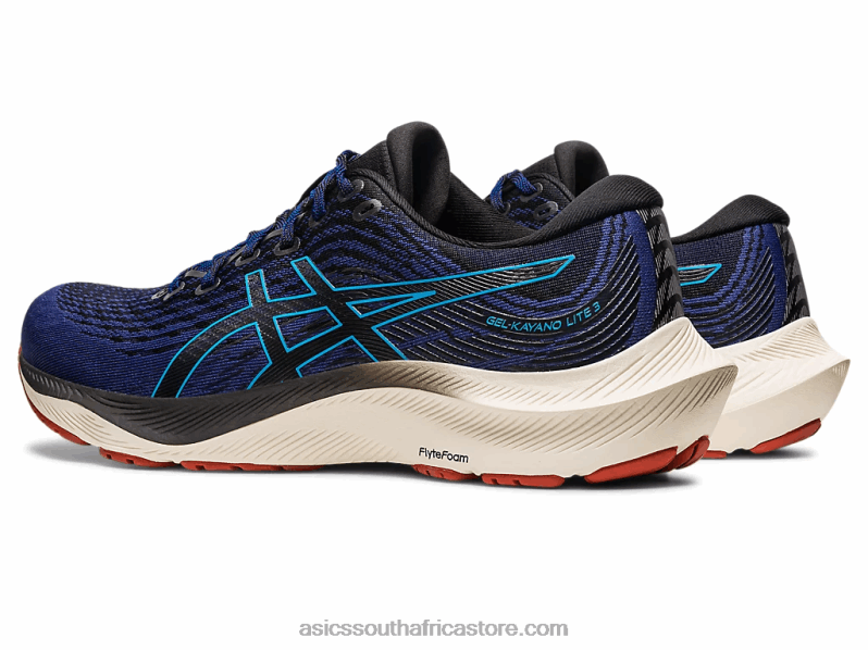 Men Asics Gel-Kayano Lite 3 LH4X0635 Indigo Blue/Black