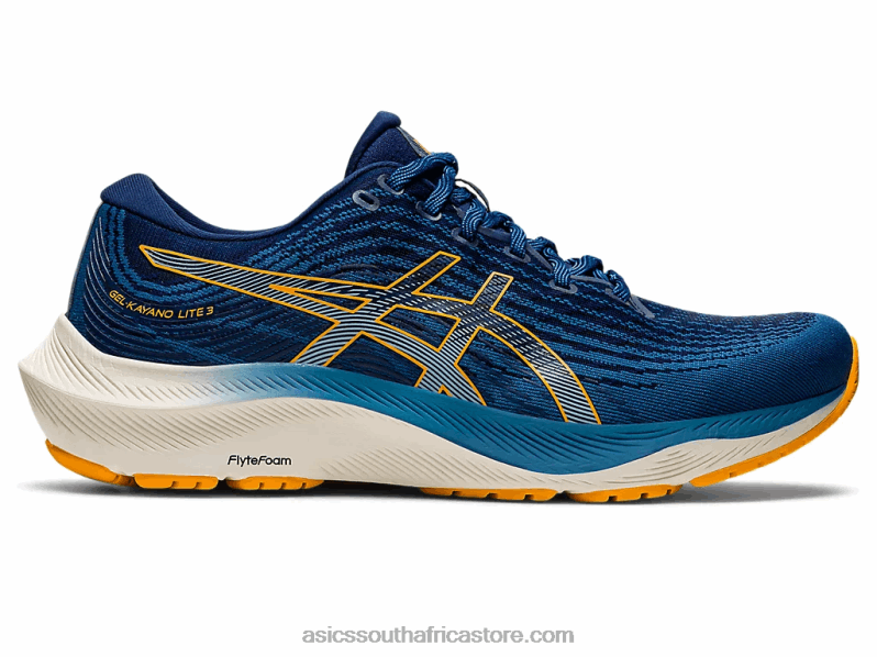 Men Asics Gel-Kayano Lite 3 LH4X0796 Azure/Amber