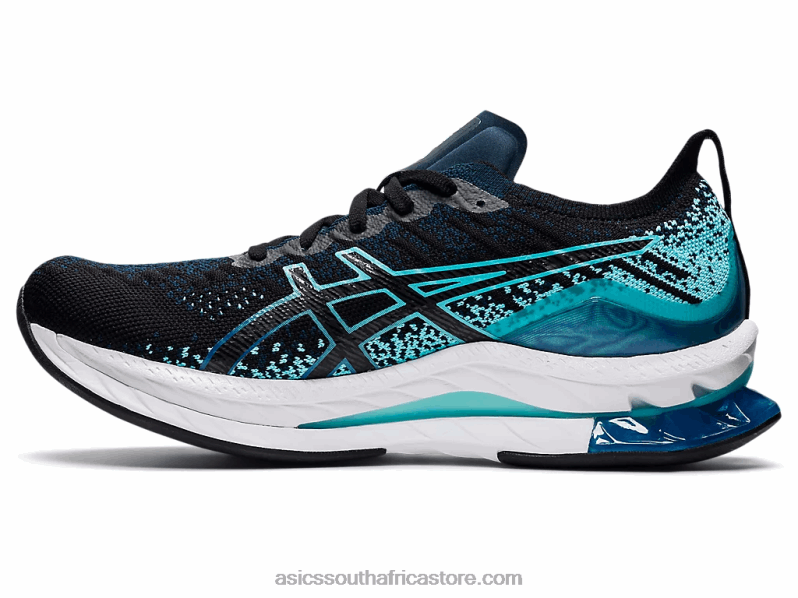 Men Asics Gel-Kinsei Blast LH4X01510 Black/Ice Mint
