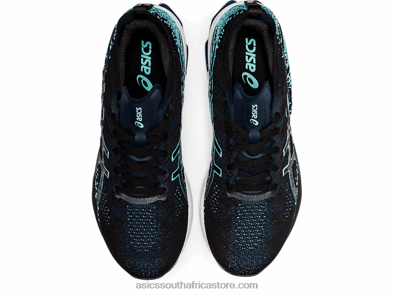 Men Asics Gel-Kinsei Blast LH4X01510 Black/Ice Mint