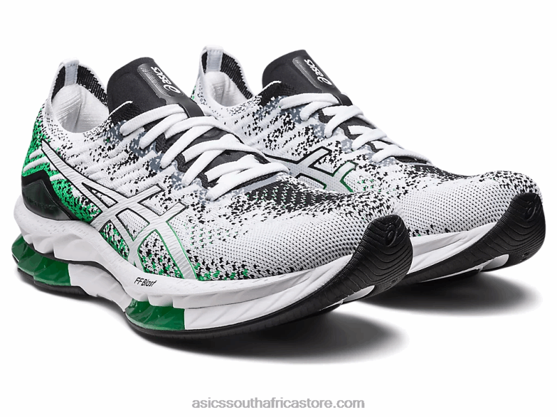 Men Asics Gel-Kinsei Blast LH4X0448 White/Cilantro