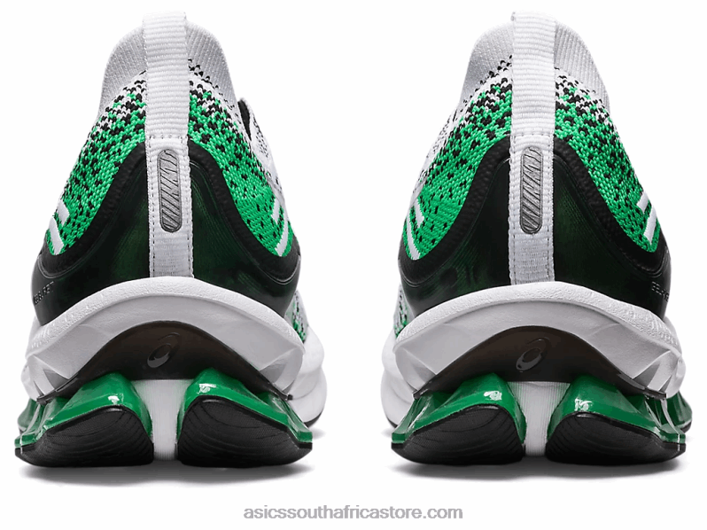 Men Asics Gel-Kinsei Blast LH4X0448 White/Cilantro