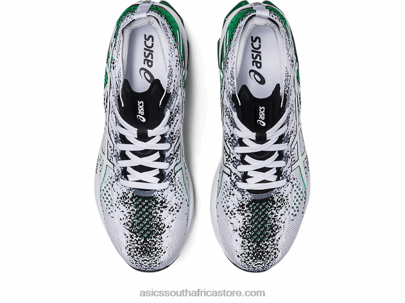 Men Asics Gel-Kinsei Blast LH4X0448 White/Cilantro